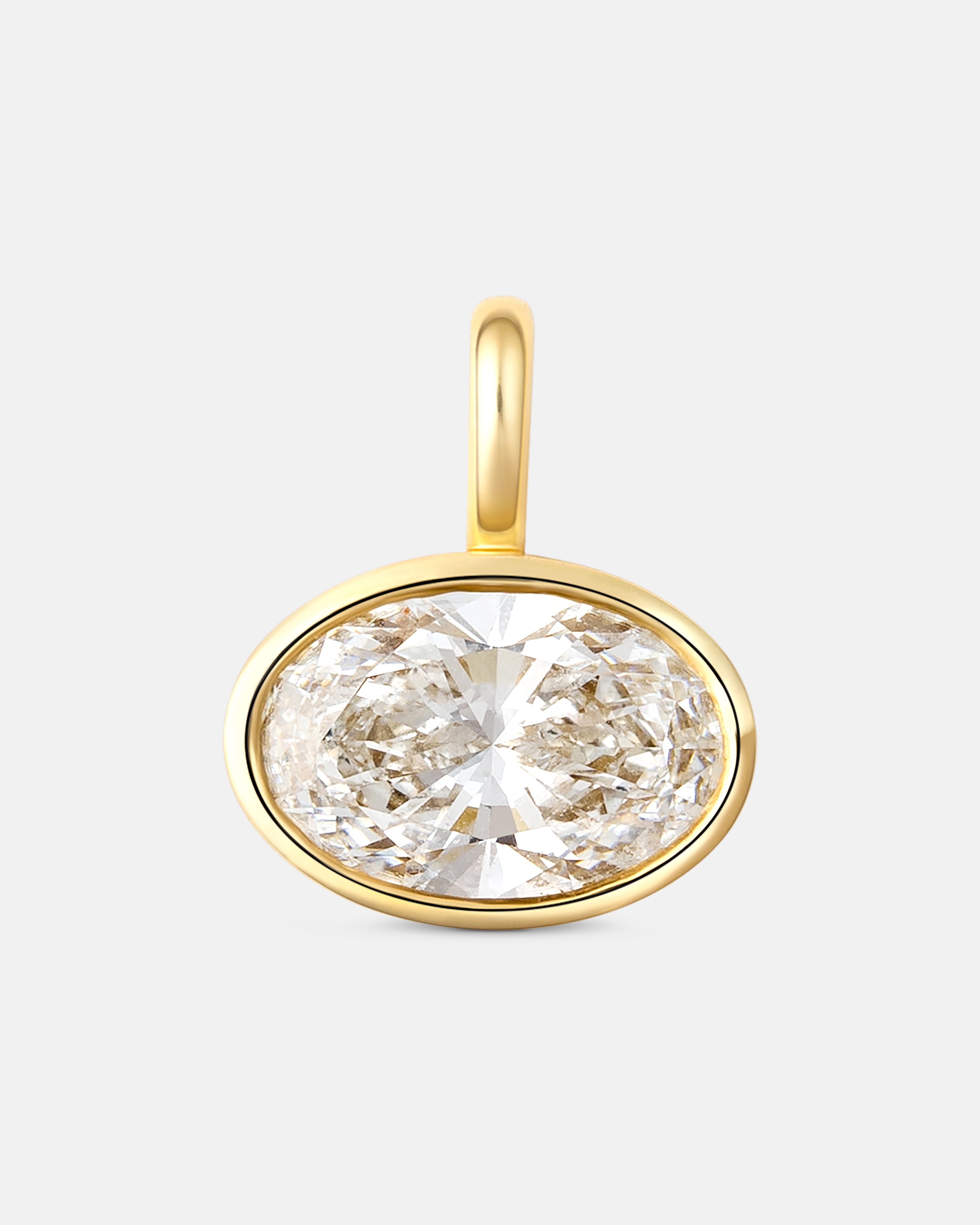 Vida East-West Oval Pendant