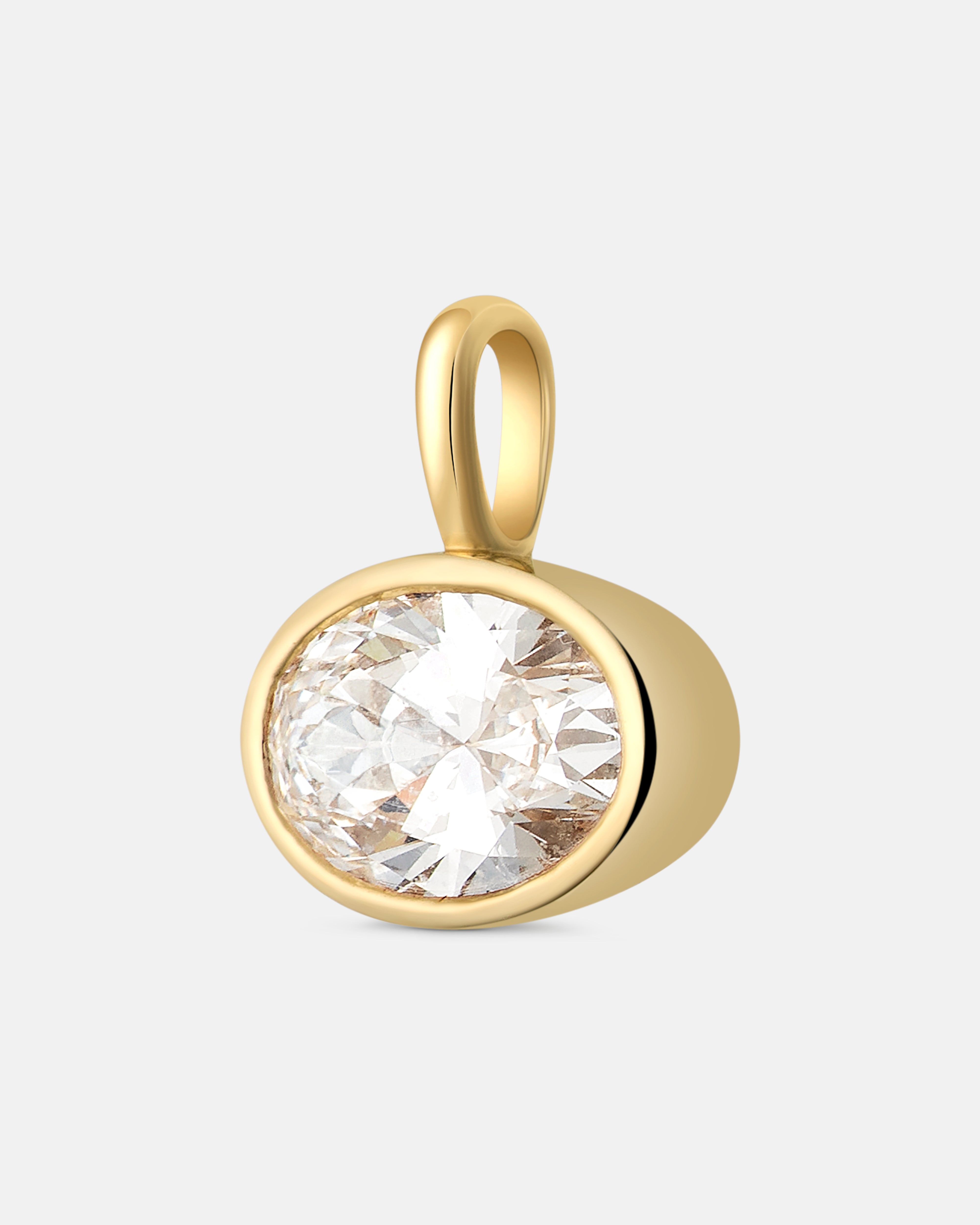 Vida East-West Oval Pendant