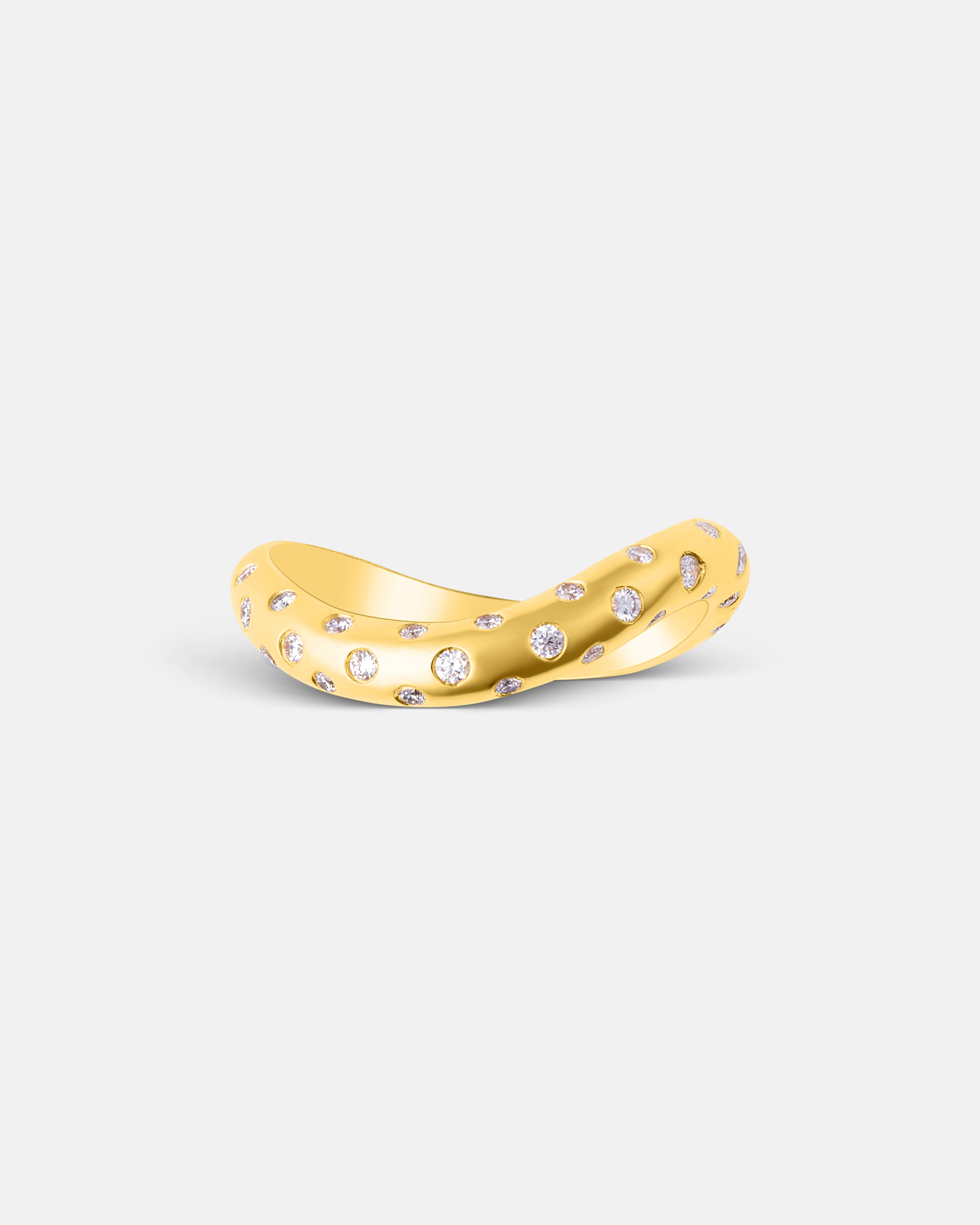 Natalie Polka Dot Wave Ring