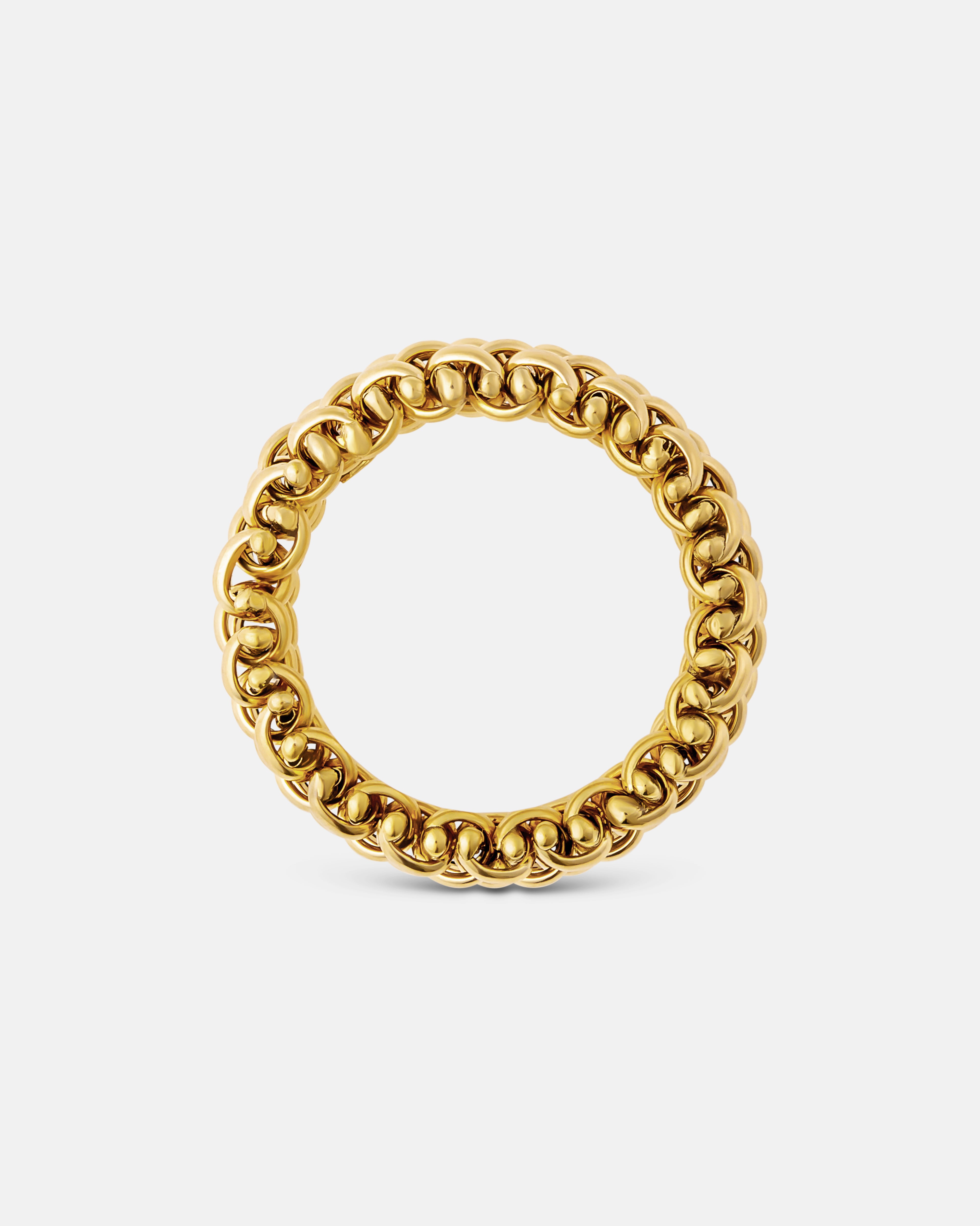Lydia Gold Mesh Ring