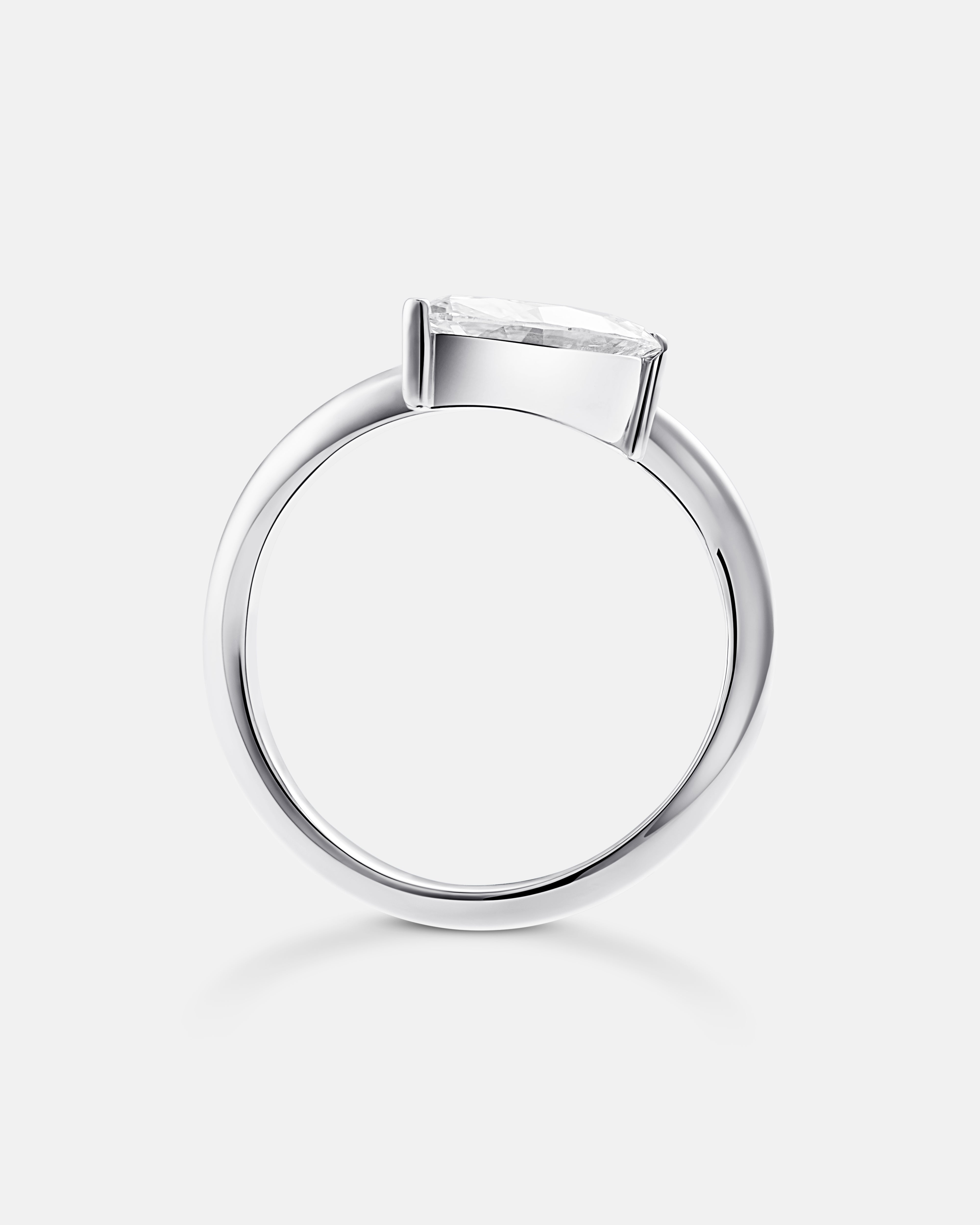 Natalie Marquise Diamond Wave Ring